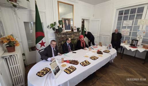 Célébration de la Journée Mondiale de la Langue Arabe إحتفال قنصلية الجزائر ببونتواز باليوم العالمي للغة العربية